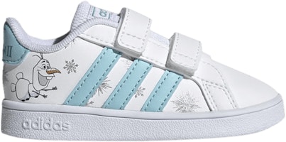 (Infant) Disney x adidas Grand Court 'Olaf' GZ7616 (Infant) Disney x adidas Grand Court 'Olaf' GZ7616