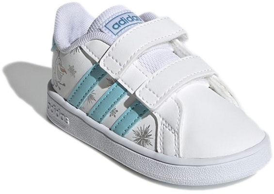 (Infant) Disney x adidas Grand Court 'Olaf' GZ7616 Lookbook (Infant) Disney x adidas Grand Court 'Olaf' GZ7616