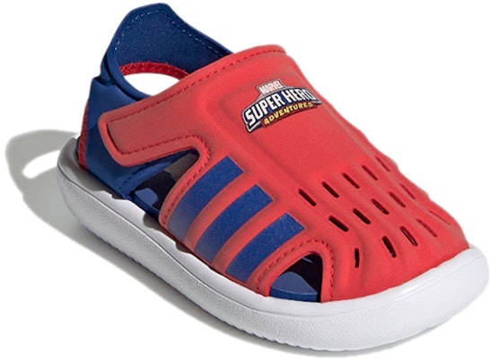 (Toddler) adidas Disney x adidas Water Sandal I 'Red' FY8942 Lookbook (Toddler) adidas Disney x adidas Water Sandal I 'Red' FY8942