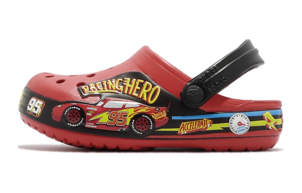 (Infant) Disney x Crocs Band Clog 'Fun Lab Cars Lights - Flame' 207719-8C1