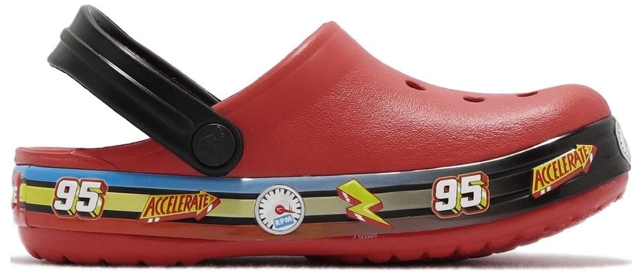 (Infant) Disney x Crocs Band Clog 'Fun Lab Cars Lights - Flame' 207719-8C1 Order (Infant) Disney x Crocs Band Clog 'Fun Lab Cars Lights - Flame' 207719-8C1