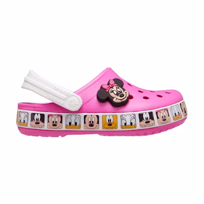 (Infant) Disney Crocs Classic Clog 'Fun Lab - Minnie Mouse Band'