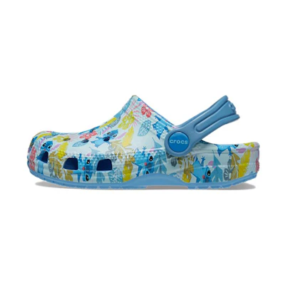 (TD) Disney Crocs Classic Clog 'Stitch Hawaiian Print'