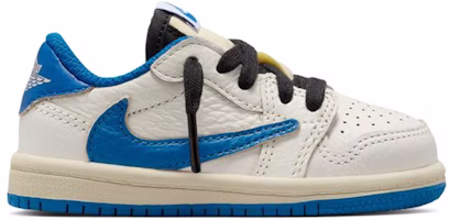 (Infant) Fragment Design x Travis Scott x Air Jordan Air 1 Retro Low OG SP 'Sail Military Blue' DO5441-104 (Infant) Fragment Design x Travis Scott x Air Jordan Air 1 Retro Low OG SP 'Sail Military Blue' DO5441-104
