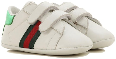 (TD) Gucci Ace 'Kulit Putih' Sepatu 500852-BKPT0-9070 Lookbook (TD) Gucci Ace 'Kulit Putih' Sepatu 500852-BKPT0-9070