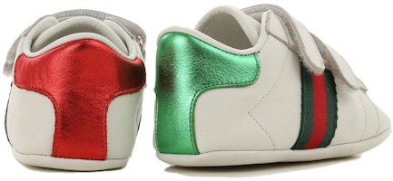 (TD) Gucci Ace 'Kulit Putih' Sepatu 500852-BKPT0-9070 Shop (TD) Gucci Ace 'Kulit Putih' Sepatu 500852-BKPT0-9070