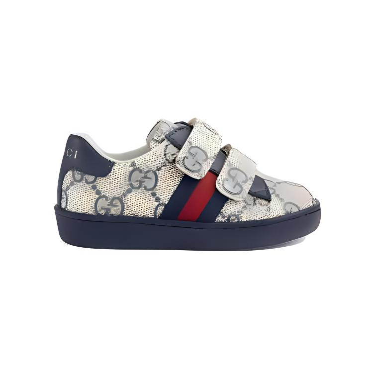 Order (Infant) Gucci Ace Low Walk Shoes 'Grey' 463088-FACYF-4055