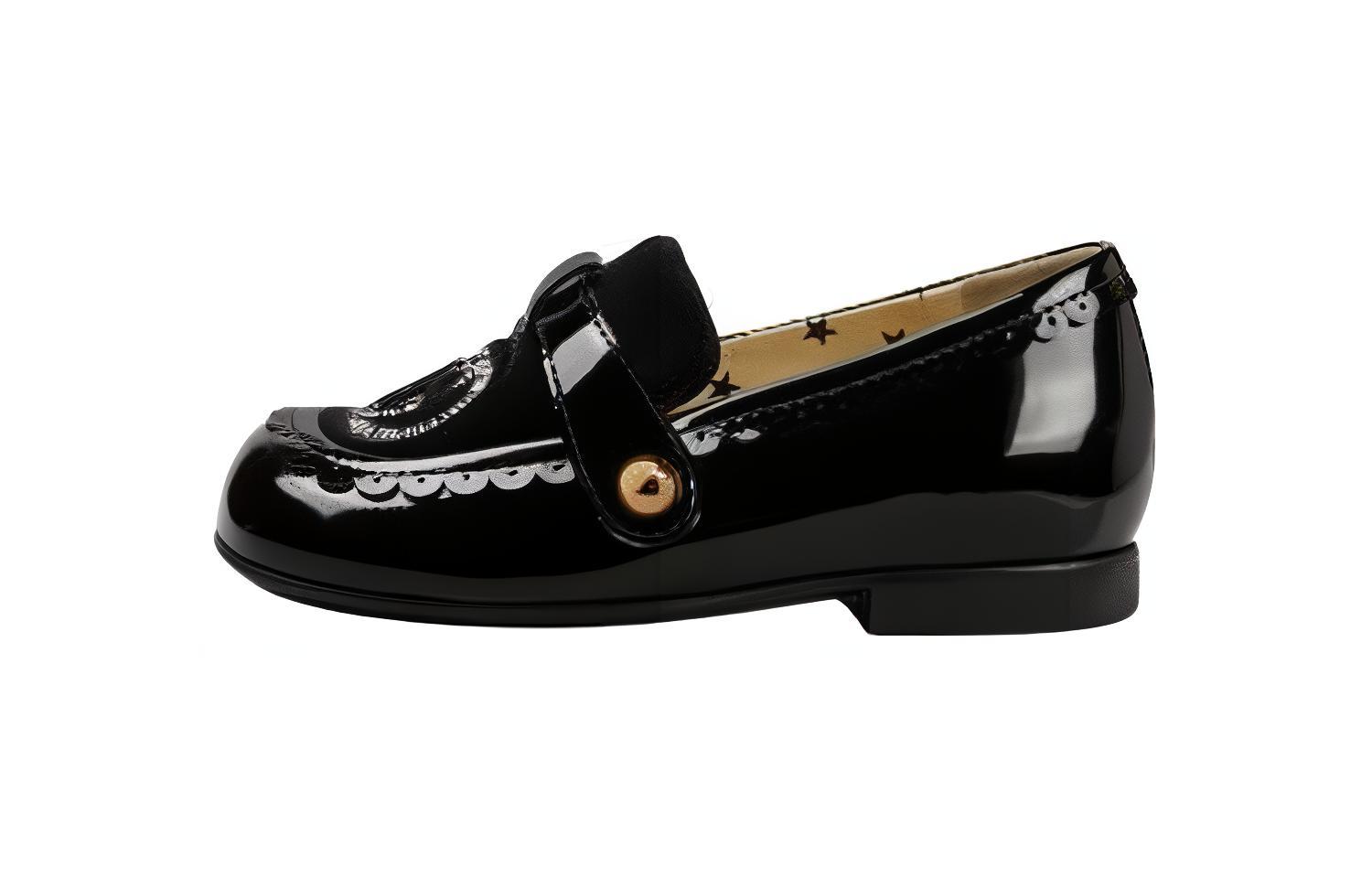 (Infant) Gucci Baby Patent Leather Slip-On 'Black' 749232-AACBD-1000
