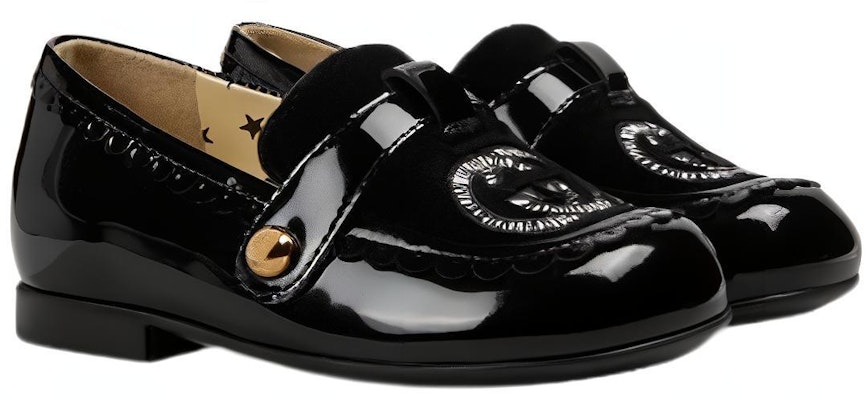 (Infant) Gucci Baby Patent Leather Slip-On 'Black' 749232-AACBD-1000 Order (Infant) Gucci Baby Patent Leather Slip-On 'Black' 749232-AACBD-1000