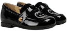Order (TD) Gucci Bayi Kulit Patent Slip-On 'Hitam' 749232-AACBD-1000