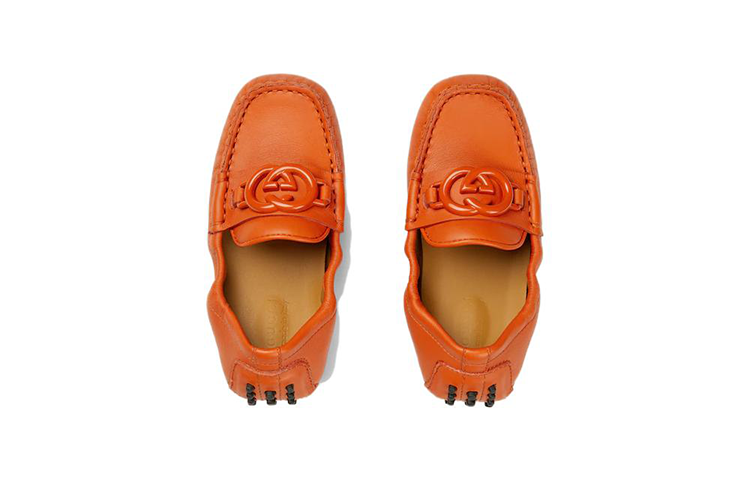 Shop (TD) グッチ ベビー スリッポン オレンジ (Gucci Baby Supippon Orenji) 725739-1XH00-7519