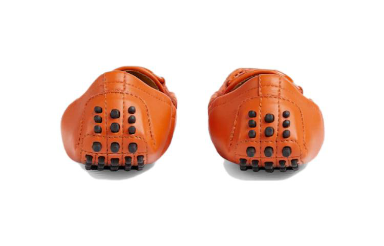Purchase (TD) グッチ ベビー スリッポン オレンジ (Gucci Baby Supippon Orenji) 725739-1XH00-7519