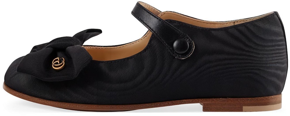 (Infant) Gucci Ballet Flat 'Black Bow' 728344-FABD3-1049 Buy (Infant) Gucci Ballet Flat 'Black Bow' 728344-FABD3-1049