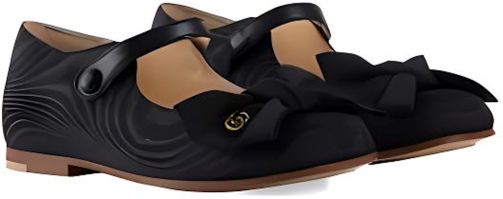 (Infant) Gucci Ballet Flat 'Black Bow' 728344-FABD3-1049 Lookbook (Infant) Gucci Ballet Flat 'Black Bow' 728344-FABD3-1049