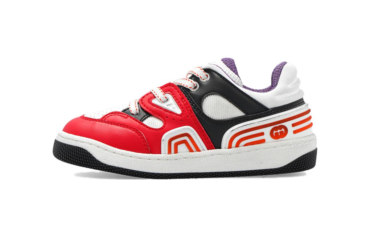 (Infant) Gucci Basket Low 'Red Black' 702921-2SH90-6662