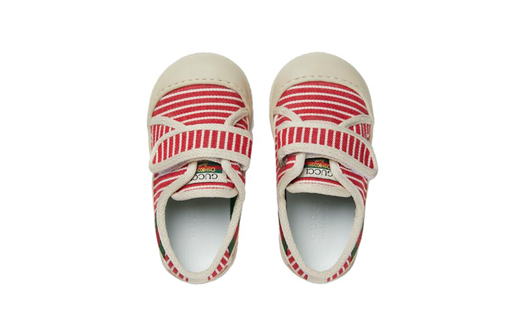 Shop (TD) Gucci Krabbelschuhe Low-Top ''Pink Weiß'' 750710-FAB5Z-6451