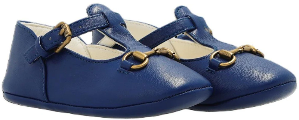 (TD) Gucci Kasut Bayi Rendah 'Biru' 725732-1D700-4236 Lookbook (TD) Gucci Kasut Bayi Rendah 'Biru' 725732-1D700-4236