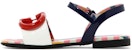 (TD) Sandal Gucci GG Buckle 'Biru Navy' 681342-ALU80-4561
