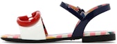 Buy (TD) Sandal Gucci GG Buckle 'Biru Navy' 681342-ALU80-4561