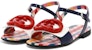 (TD) Sandal Gucci GG Buckle 'Biru Navy' 681342-ALU80-4561