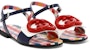 (TD) Sandal Gucci GG Buckle 'Biru Navy' 681342-ALU80-4561