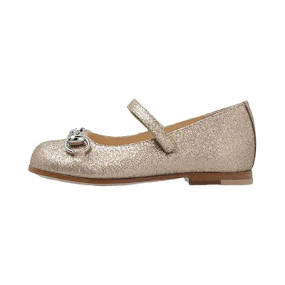 (Infant) Gucci Horsebit Loafers 'Gold Toddler'