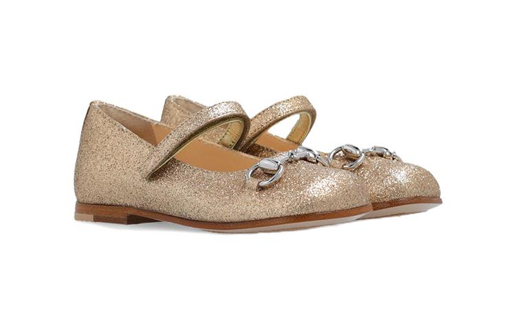 (Infant) Gucci Horsebit Loafers 'Gold Toddler' 圖 3