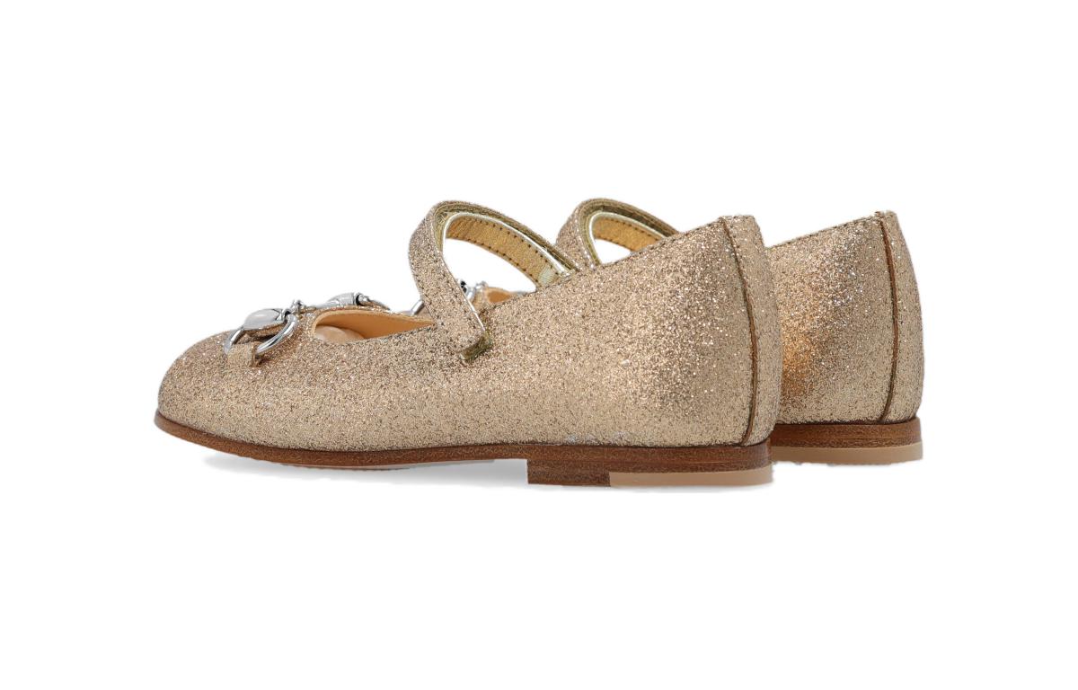 (Infant) Gucci Horsebit Loafers 'Gold Toddler' 圖 4