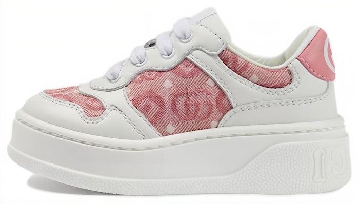 (Infant) Gucci Leather Low-Top 'Baby Steps White Pink' 755893-AACIH-9081 Buy (Infant) Gucci Leather Low-Top 'Baby Steps White Pink' 755893-AACIH-9081