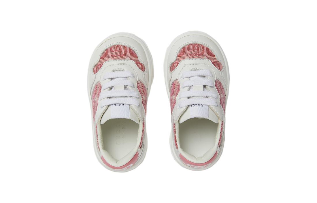 Order (Infant) Gucci Leather Low-Top 'Baby Steps White Pink' 755893-AACIH-9081