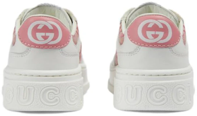 (Infant) Gucci Leather Low-Top 'Baby Steps White Pink' 755893-AACIH-9081 Shop (Infant) Gucci Leather Low-Top 'Baby Steps White Pink' 755893-AACIH-9081