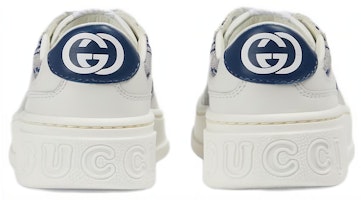 (TD) Zapatos Gucci Bebé de Cuero Blancos y Azules 'Comfort' 755893-AACIH-9080 Shop (TD) Zapatos Gucci Bebé de Cuero Blancos y Azules 'Comfort' 755893-AACIH-9080