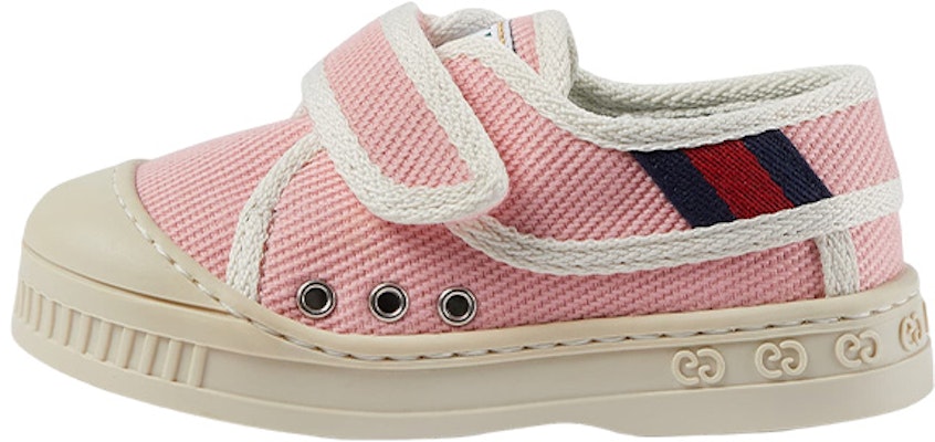 (Infant) Gucci Low-Top Sneakers 'Pink Ribbon' 725755-2KH60-5855 Buy (Infant) Gucci Low-Top Sneakers 'Pink Ribbon' 725755-2KH60-5855