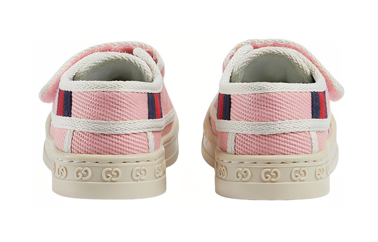 Shop (Infant) Gucci Low-Top Sneakers 'Pink Ribbon' 725755-2KH60-5855