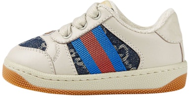 嬰兒 GUCCI 古馳 Screener GG琺瑯 时尚板鞋 白藍 Buy 嬰兒 GUCCI 古馳 Screener GG琺瑯 时尚板鞋 白藍