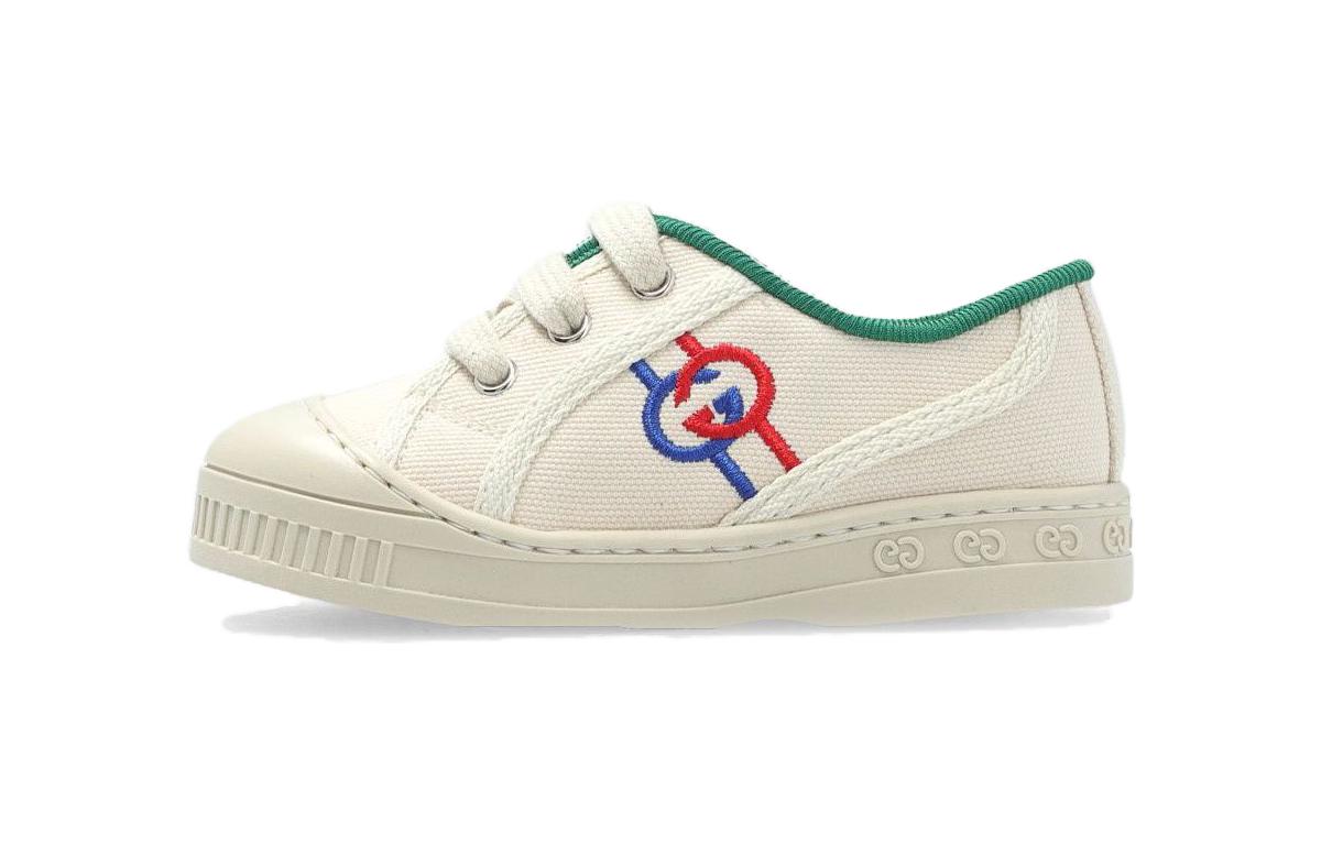 (Infant) Gucci Tennis 1977 'White Canvas Low-Top' 725051-FABAT-9167