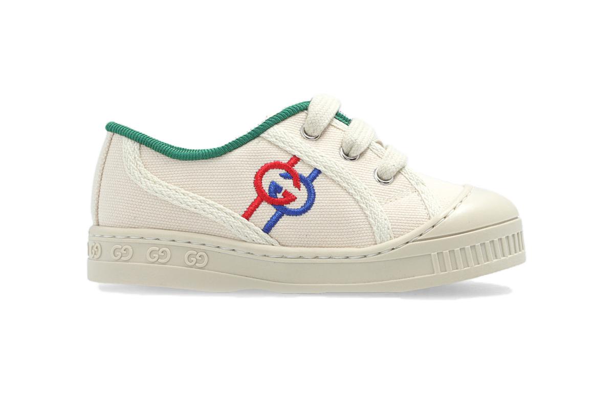 Order (TD) Gucci Tennis 1977 'Kanvas Putih Low-Top' 725051-FABAT-9167