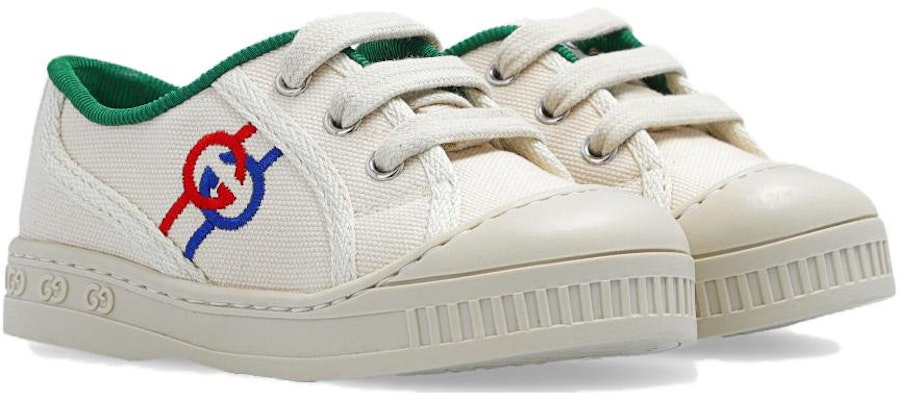 (Infant) Gucci Tennis 1977 'White Canvas Low-Top' 725051-FABAT-9167 Lookbook (Infant) Gucci Tennis 1977 'White Canvas Low-Top' 725051-FABAT-9167