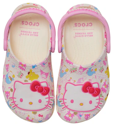 (TD) Hello Kitty Dan Friends x Crocs Classic Clog ''Multi Warna'' 212686-90H Order (TD) Hello Kitty Dan Friends x Crocs Classic Clog ''Multi Warna'' 212686-90H
