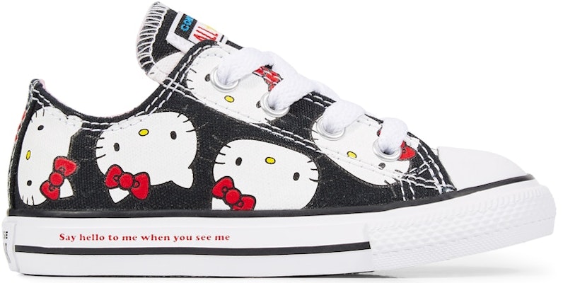 Buy Infant Hello Kitty x Converse Chuck Taylor All Star Low Black 762949C Novelship