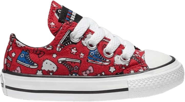 (TD) Hello Kitty x Converse Chuck Taylor All Star Ox '红色' 763915F Buy (TD) Hello Kitty x Converse Chuck Taylor All Star Ox '红色' 763915F