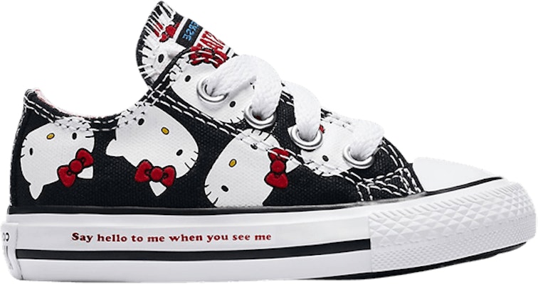 (Infant) Hello Kitty x Converse Chuck Taylor Canvas Low Top 762949F Buy (Infant) Hello Kitty x Converse Chuck Taylor Canvas Low Top 762949F