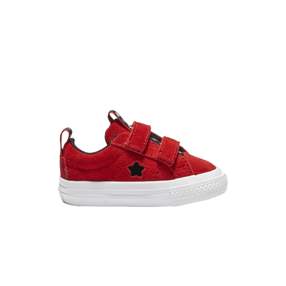 (Infant) Hello Kitty x Converse One Star Low Top Velcro 'Red' 763909C