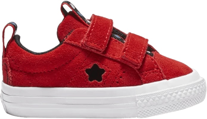 (Infant) Hello Kitty x Converse One Star Low Top Velcro 'Red' 763909C Buy (Infant) Hello Kitty x Converse One Star Low Top Velcro 'Red' 763909C