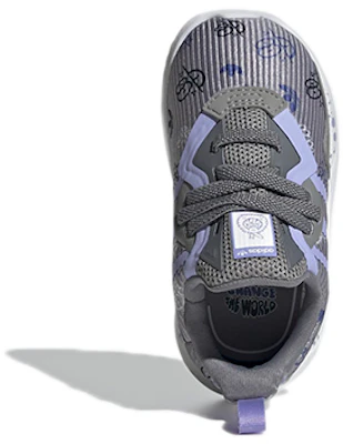 (TD) Kevin Lyons x adidas Originals Flex 'Gris y Morado Claro' GX4133 Details for (TD) Kevin Lyons x adidas Originals Flex 'Gris y Morado Claro' GX4133