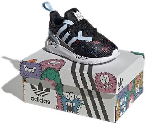 (Infant) Kevin Lyons x adidas Originals Flex I 'Black Clear Sky' GX4132 Sizing (Infant) Kevin Lyons x adidas Originals Flex I 'Black Clear Sky' GX4132