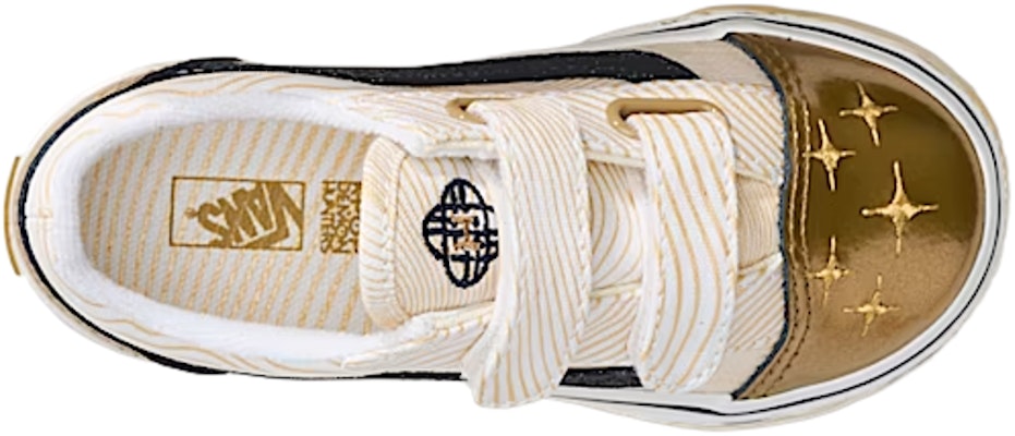 (Infant) KPop Demon Hunters x Vans Old Skool V 'Golden' VN000Z9TGLD Order (Infant) KPop Demon Hunters x Vans Old Skool V 'Golden' VN000Z9TGLD