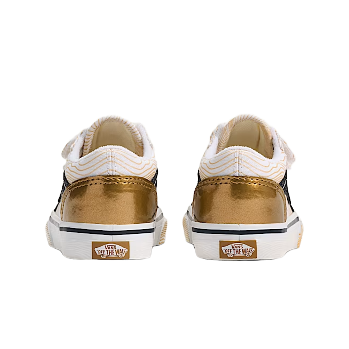 Lookbook (Infant) KPop Demon Hunters x Vans Old Skool V 'Golden' VN000Z9TGLD