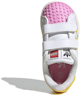 (TD) Sepatu adidas Superstar x LEGO 'Putih Kuning Pink' IF2912 Shop (TD) Sepatu adidas Superstar x LEGO 'Putih Kuning Pink' IF2912
