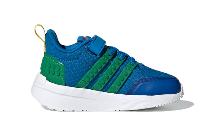 (Infant) LEGO adidas Racer TR I 'Shock Blue Green' 圖 2